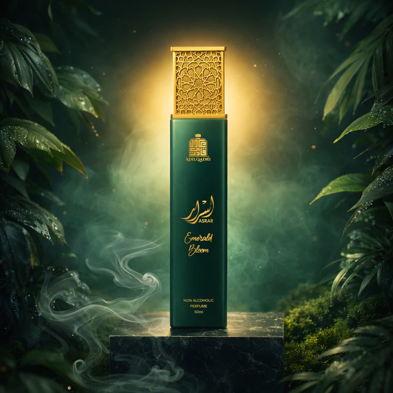 AdilQadri Asrar Emerald Bloom Non Alcoholic Perfume Spray 50ml