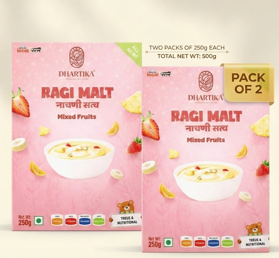 Dhartika Mixed Vegetable Ragi Malt Pack of 2