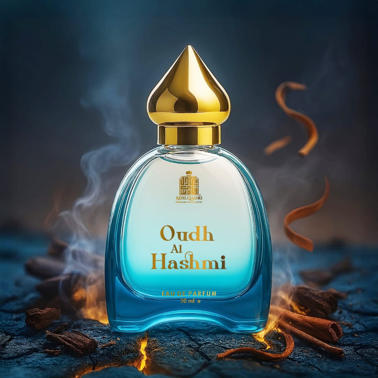 AdilQadri Oudh Al Hashmi Perfume Spray - 100ml