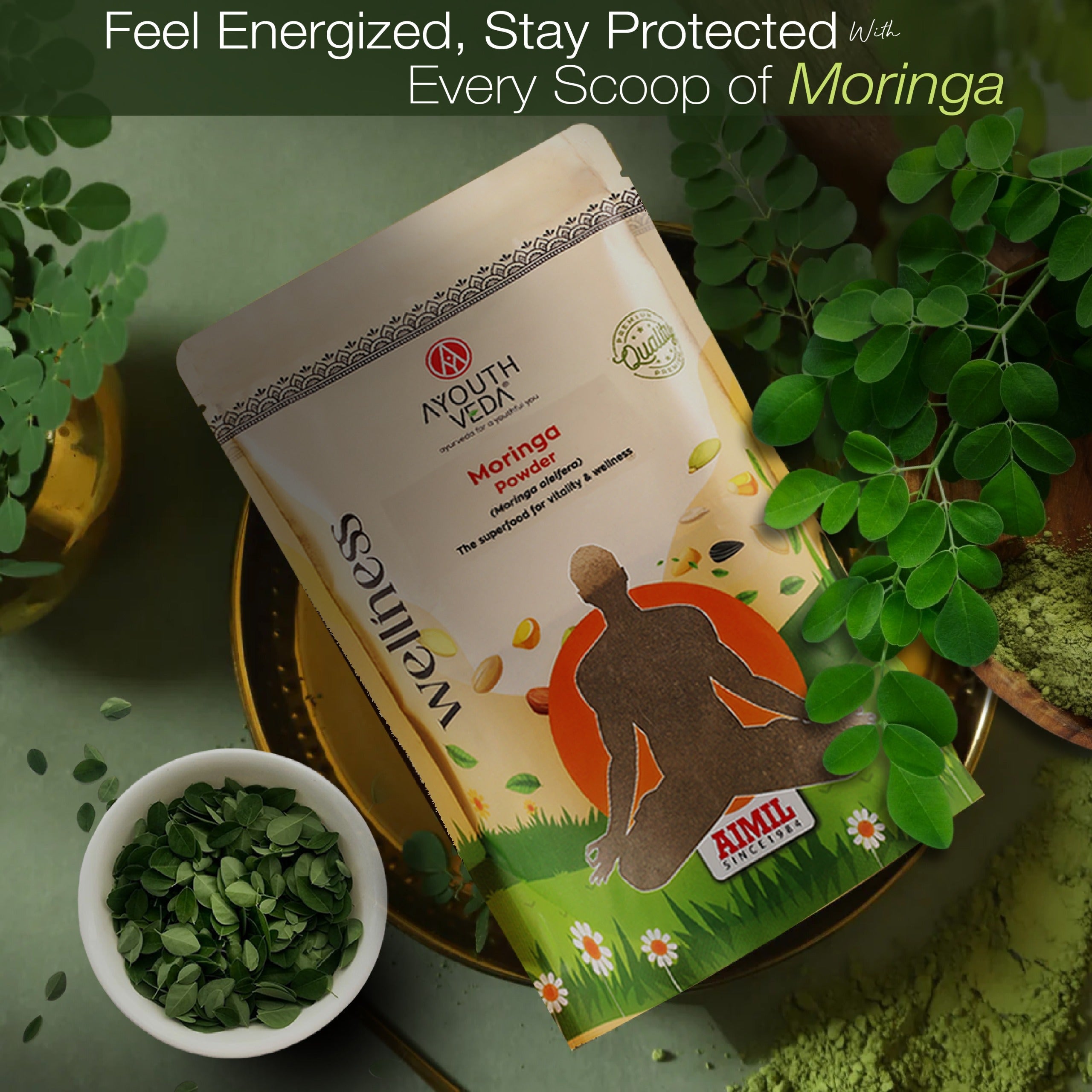 Ayouthveda Moringa Powder (Moringa Oleifera)