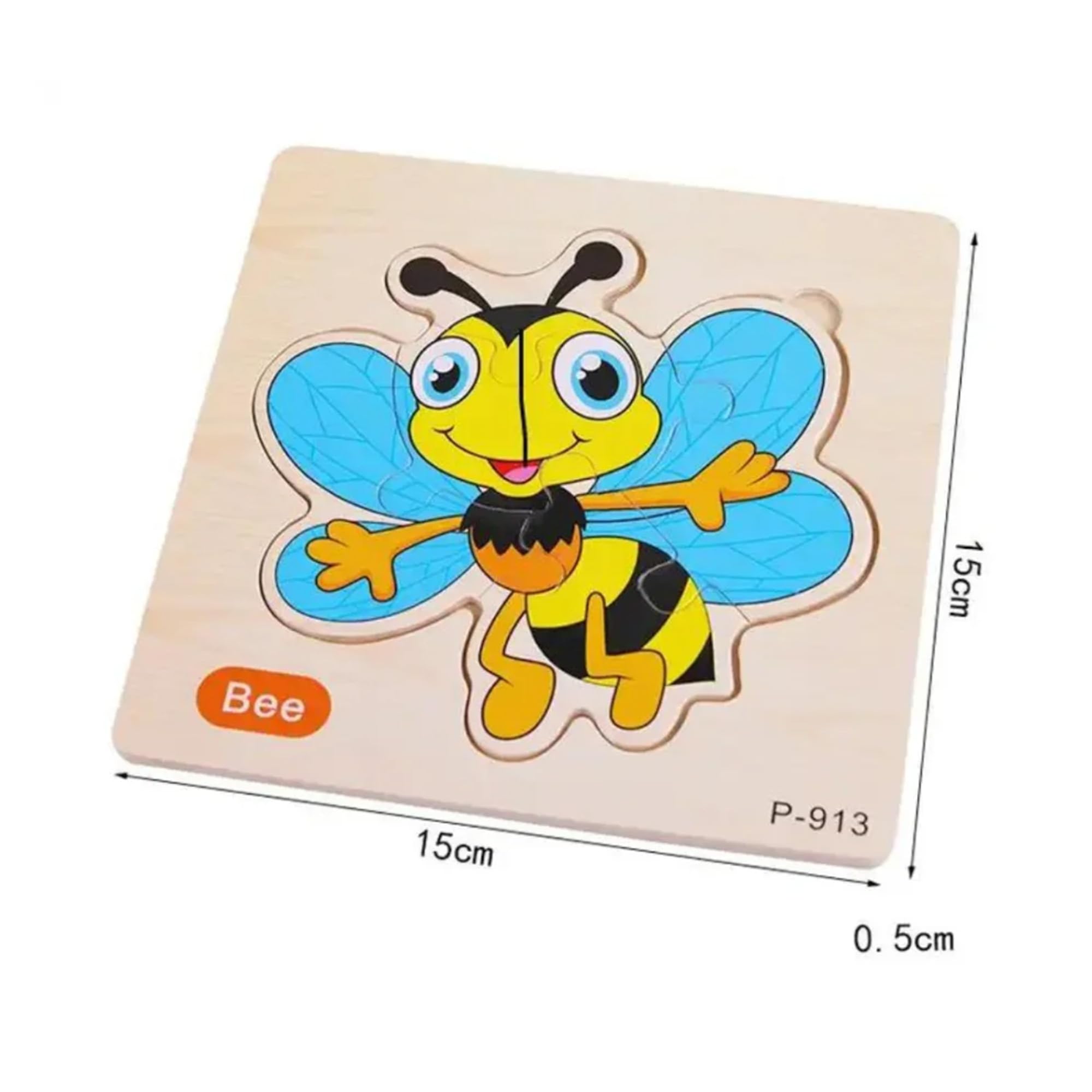 Dimorra Wooden Jigsaw Puzzle Boards (Set of 5)