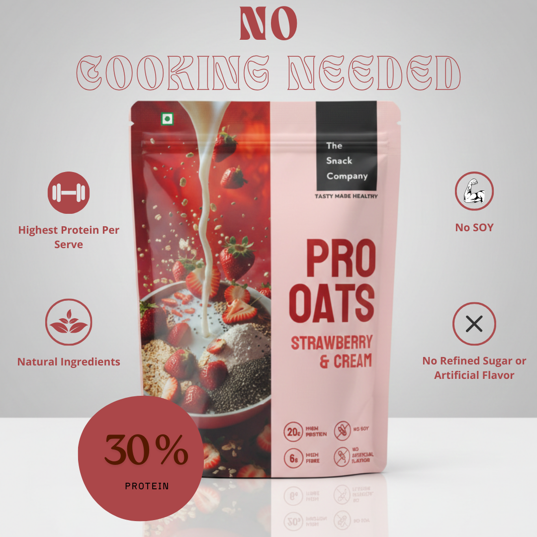 The Snack Company PRO OATS: No Repeat Week Pack - Pack of 7 (60g)