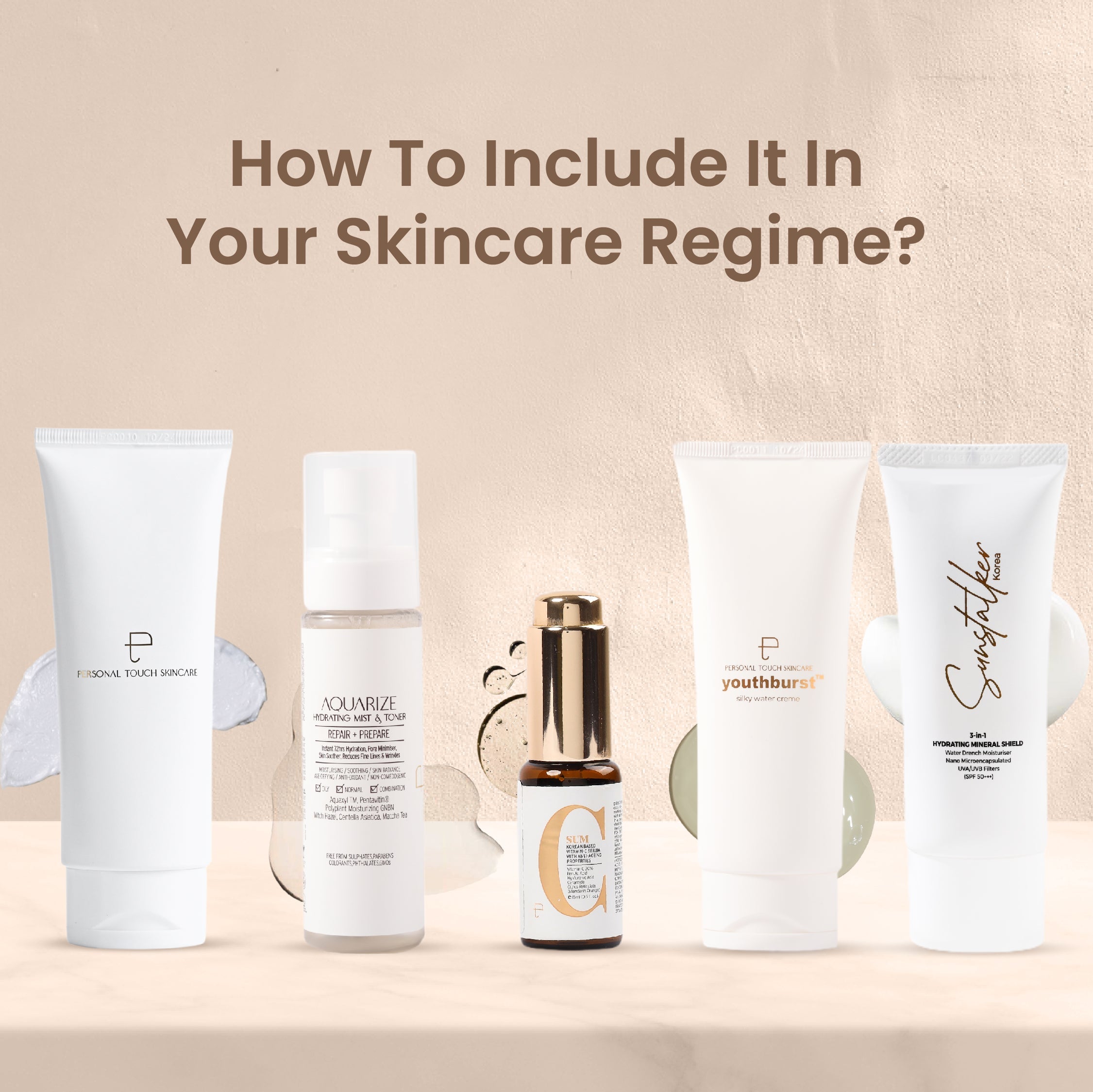 Personal Touch Youthburst Clinically Approved Water Gel Moisturiser 100ml