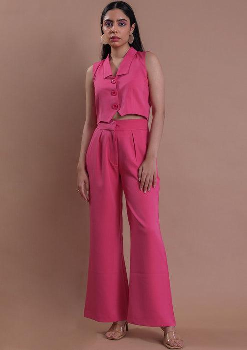 Studio OJS The Baggy Co-ord Set - Hot Pink