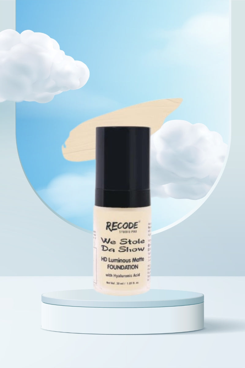 Recode 2.01 Hd Luminous Matte Foundation 30 Ml 2.01 Tianzhu