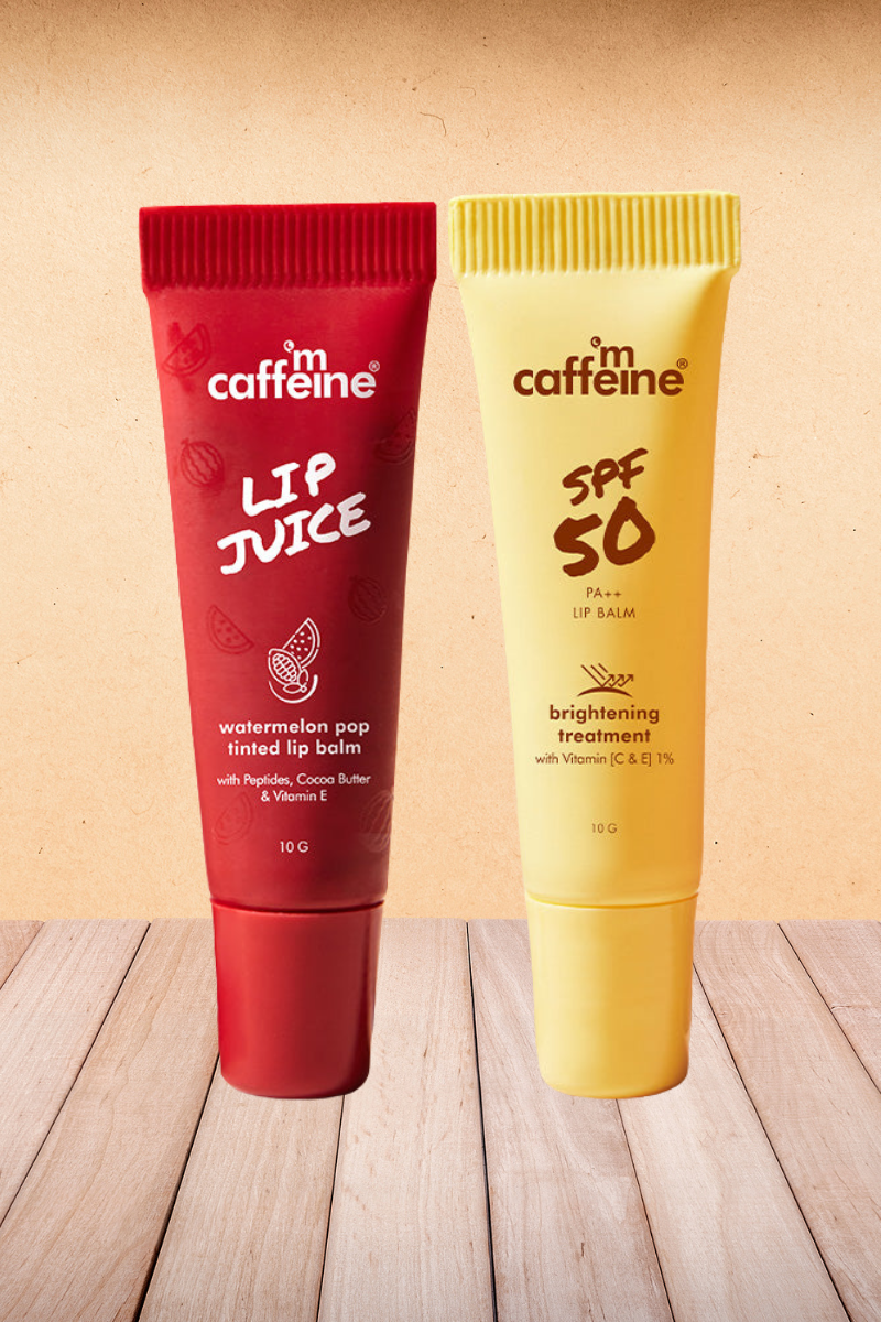 mCaffeine Tint & Shield Lip Duo