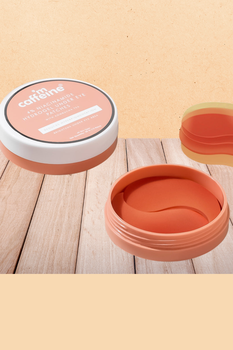 mCaffeine Hydrogel Under Eye Patches With Kombucha Tea - 15 Pairs