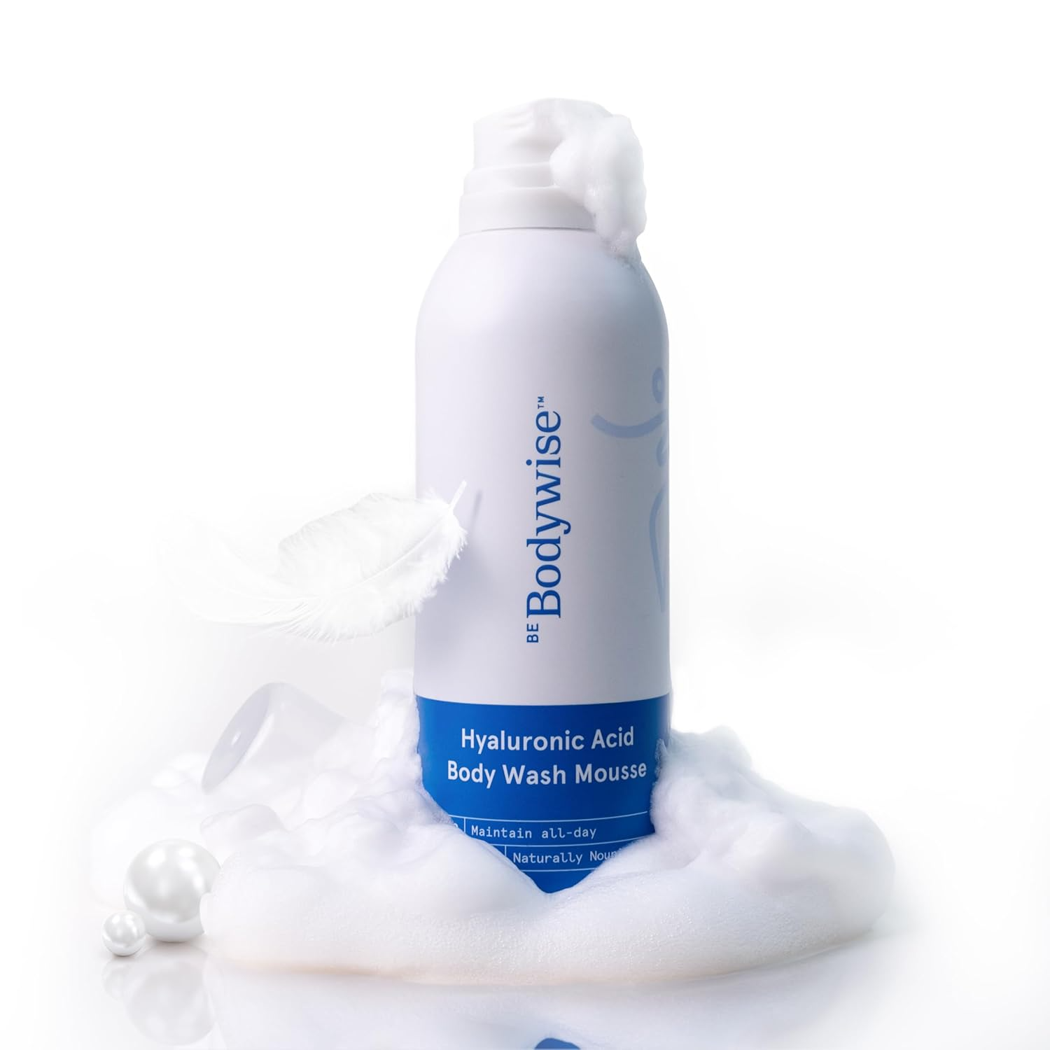 Be Bodywise 1% Hyaluronic Acid Body Wash Mousse