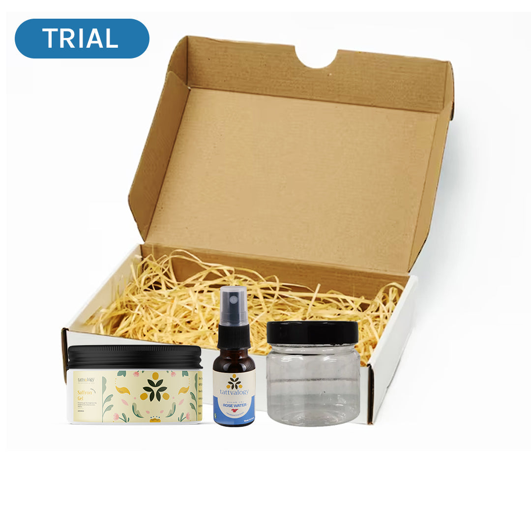 Tattvalogy Saffron Gel for Luxurious Radiance & Glow [Ashmitha DIY Box]