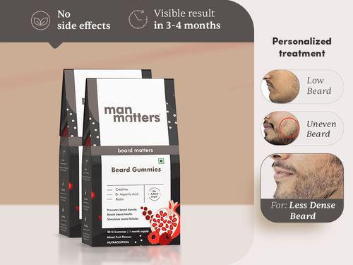 Man Matters Beard Gummies - 2 Months