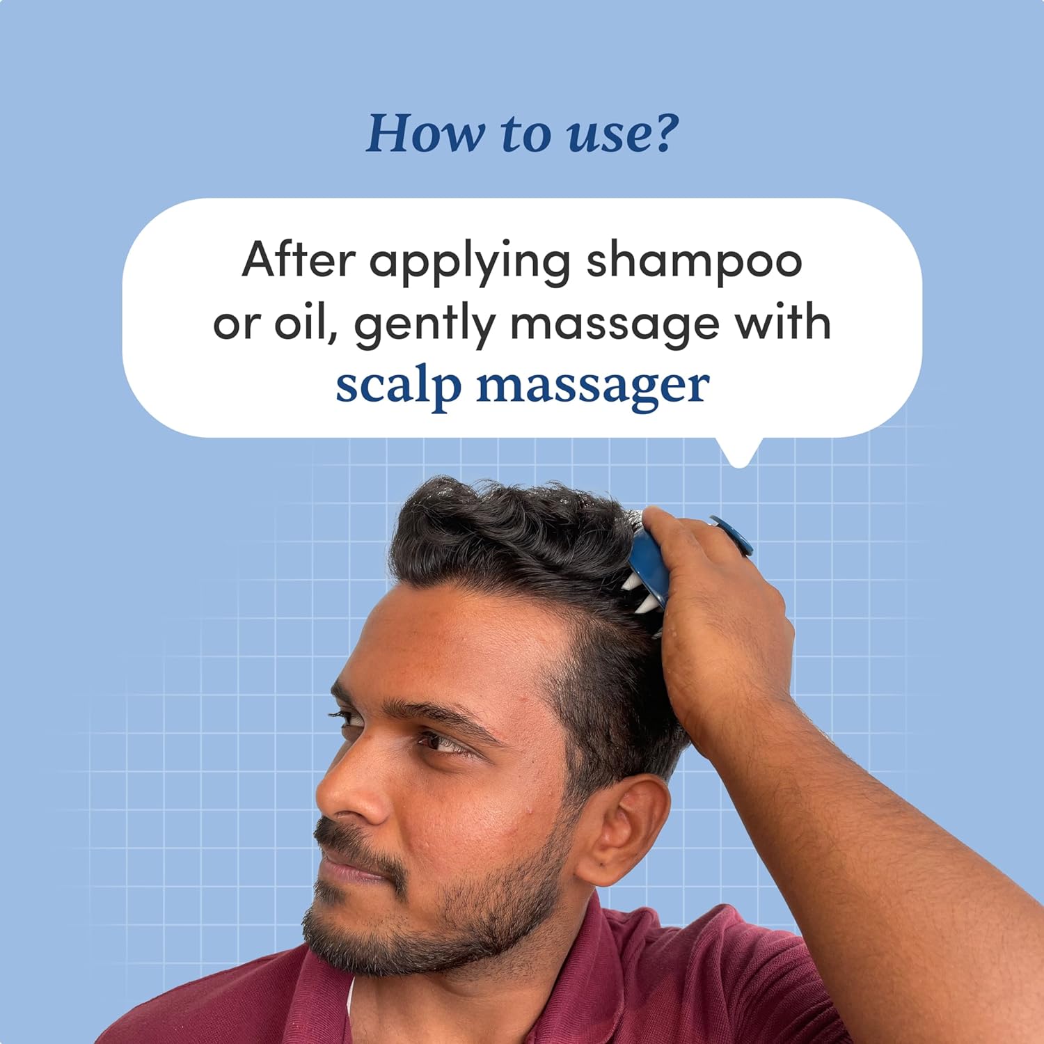 Man Matters Scalp Massager (1N)