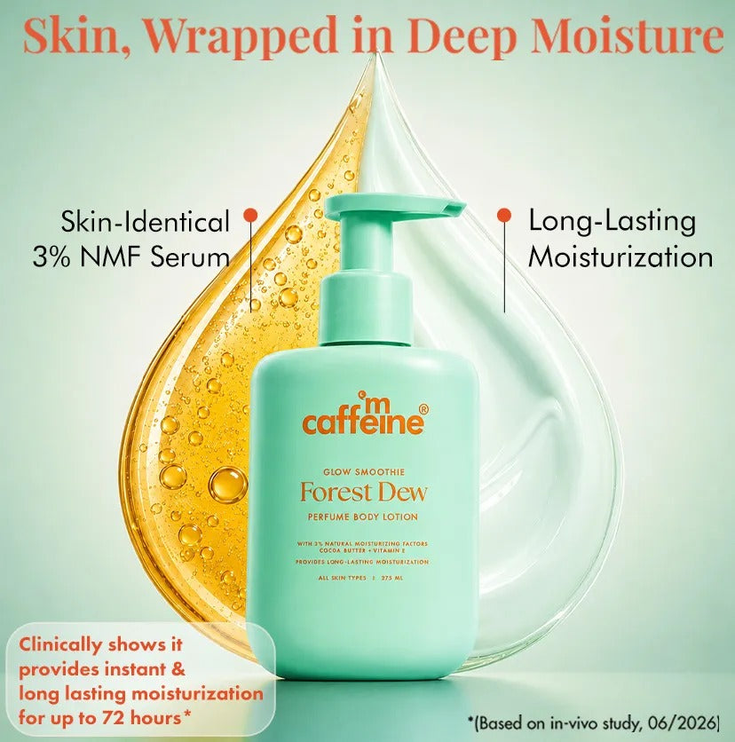 mCaffeine Forest Dew Serum Perfume Body Lotion - 275ml