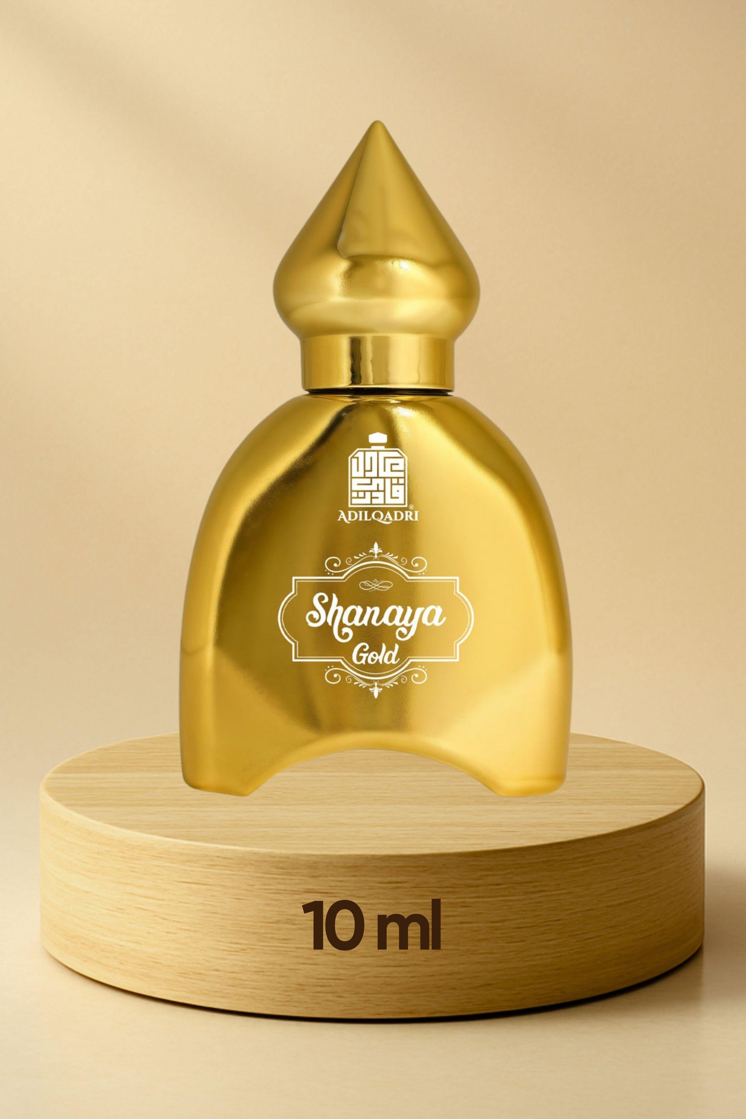 AdilQadri Shanaya Gold Luxury Gourmand Attar Perfume - 10ml