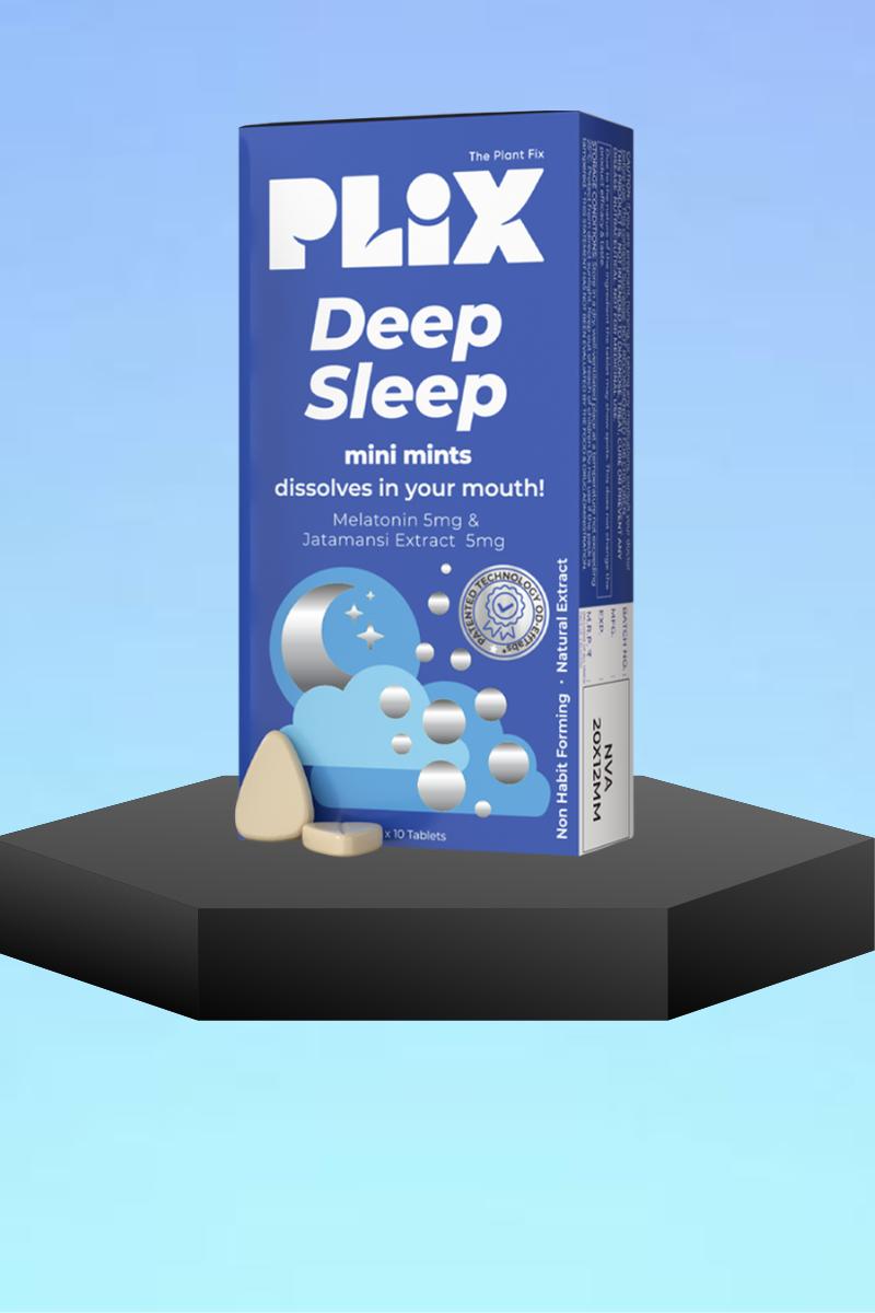Plix Melatonin Mini Mints Deep Sleep (Pack of 1)