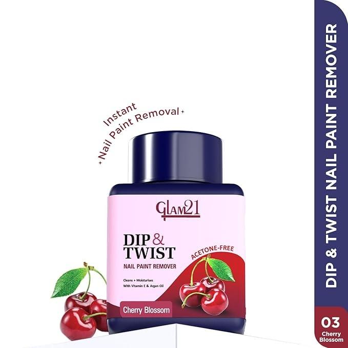 Glam21 Nail Paint Remover - Cherry Blossom