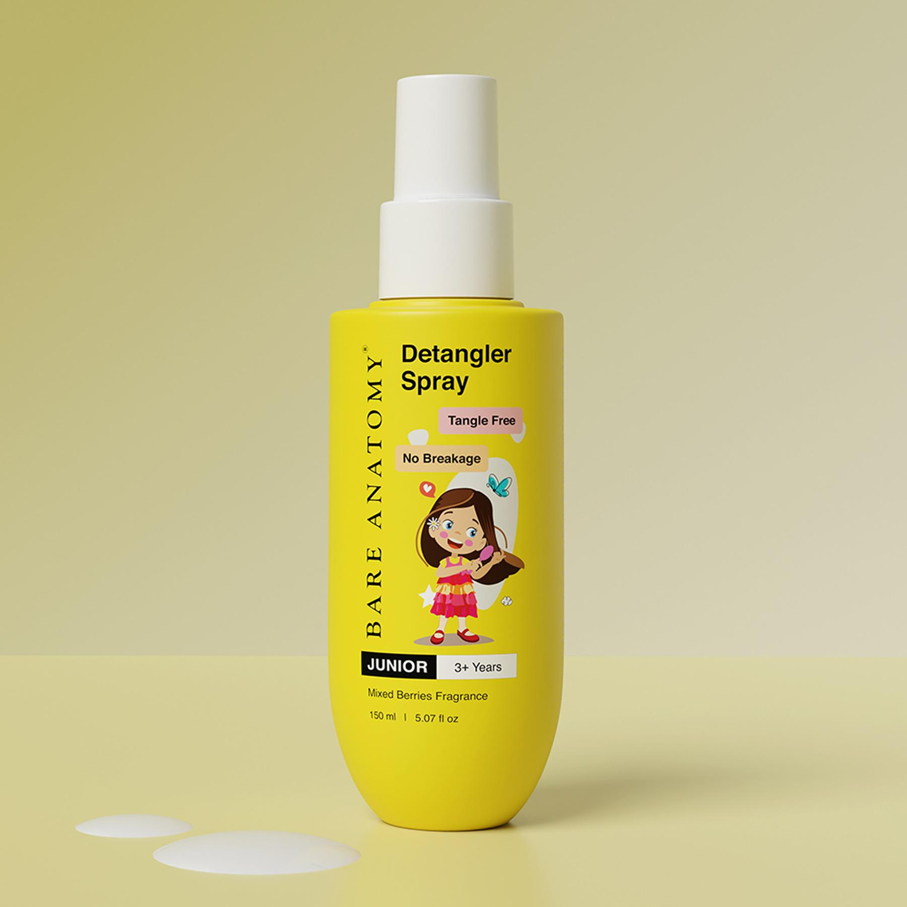 Bare Anatomy Junior Detangler Spray for 3+ Years