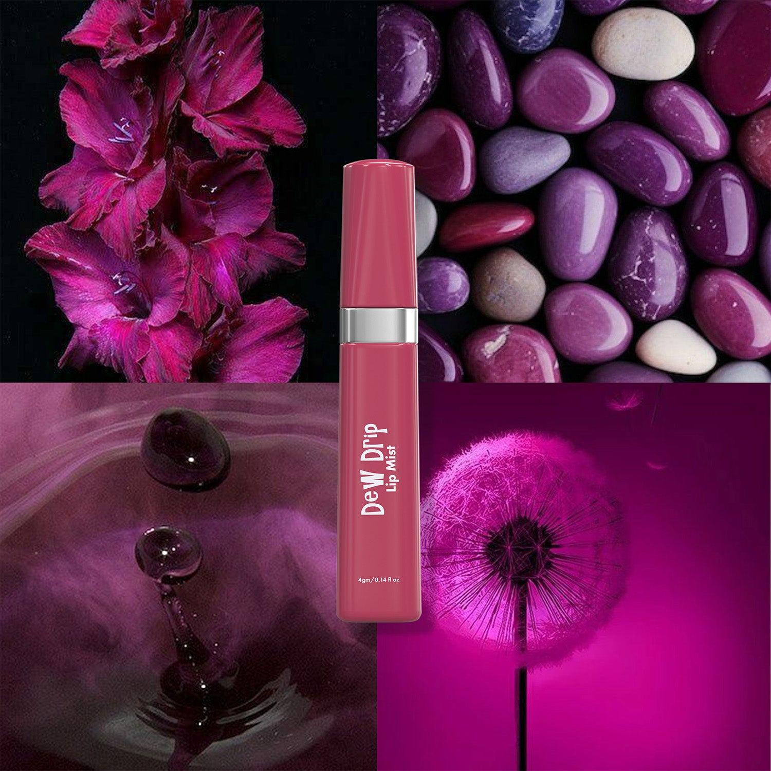 Glam21 Dew Drip Lip Mist, 4gm - Moody Mauve