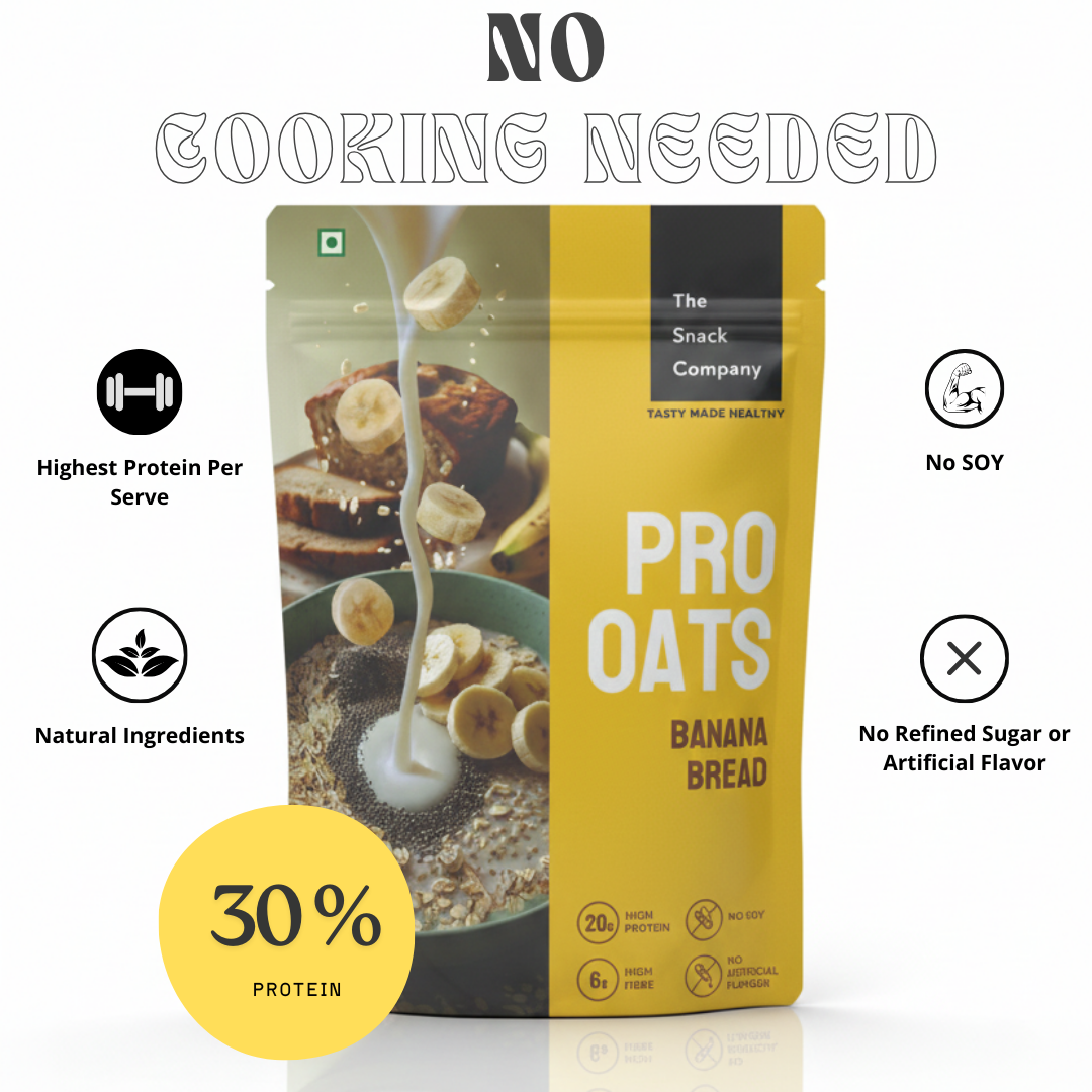 The Snack Company PRO OATS: Tropical Paradise Trio - Pack of 3 (60g)