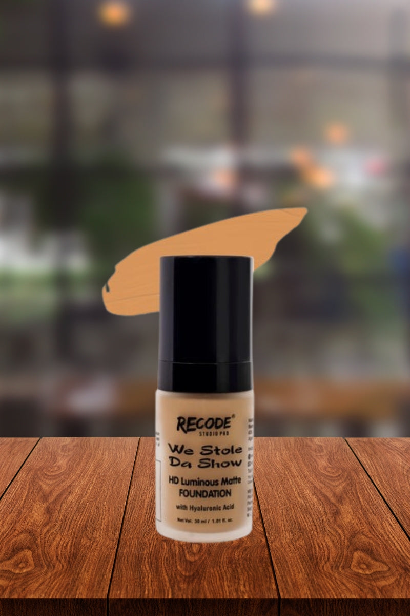 Recode 08 Hd Luminous Matte Finish Foundation Hodu 30Ml
