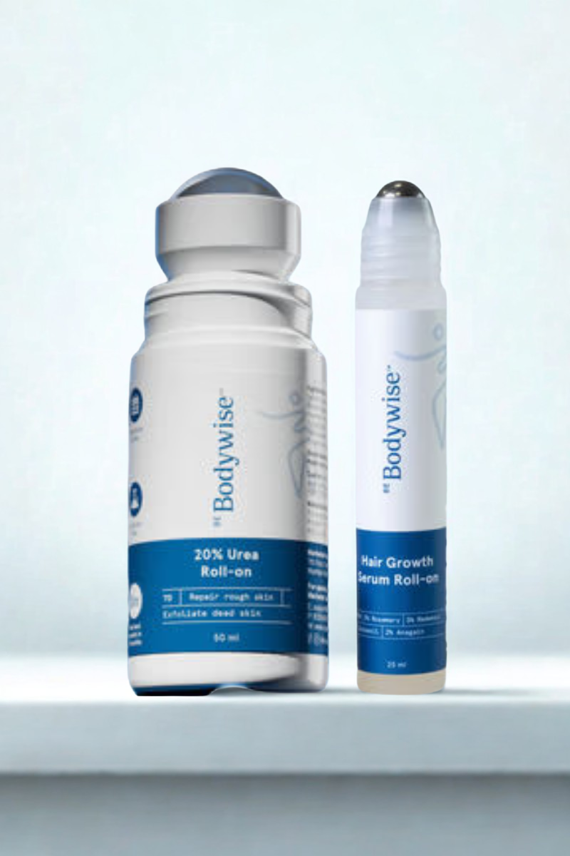 Be Bodywise Foot Roll On (50ml) + Hair Growth Serum (25ml) Combo