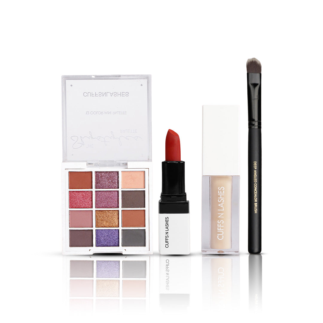 Cuffs N Lashes Sweet & Smooth Makeup Combo