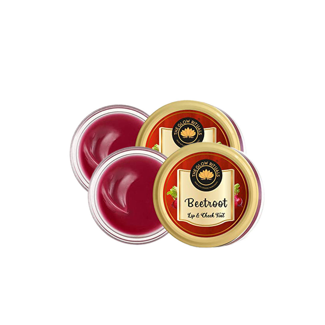 The glow rituals Beetroot Lip & Cheek Tint - 8g (Pack Of 2)