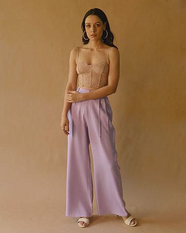 Studio OJS Lavender Roomy Pants