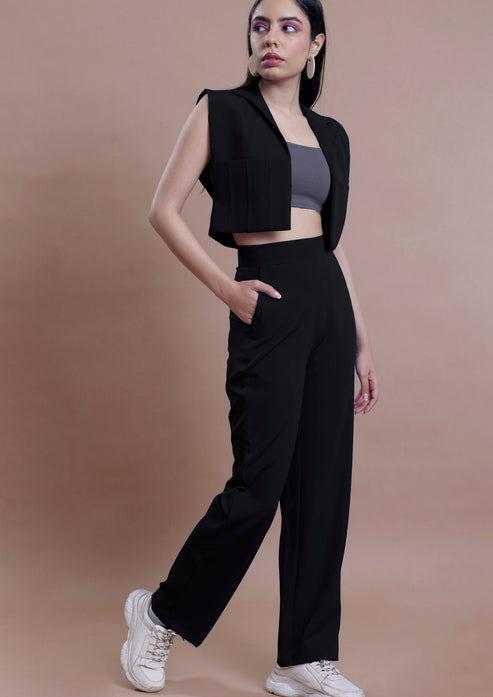Studio OJS The Dapper Co-Ord Set - Black