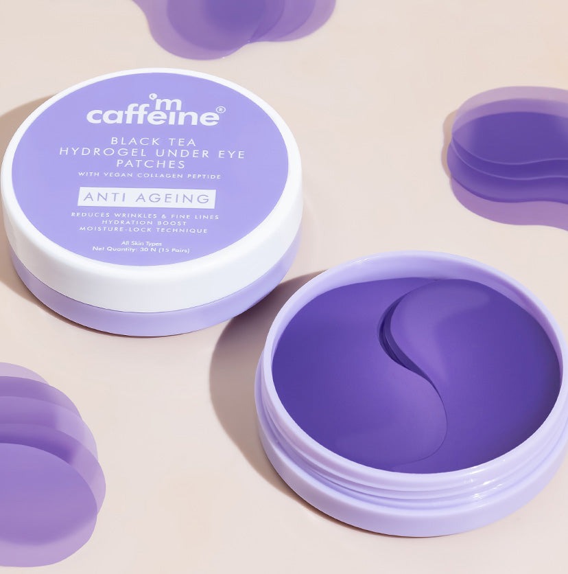 mCaffeine Black Tea Complex Hydrogel Under Eye Patches - 15 Pairs