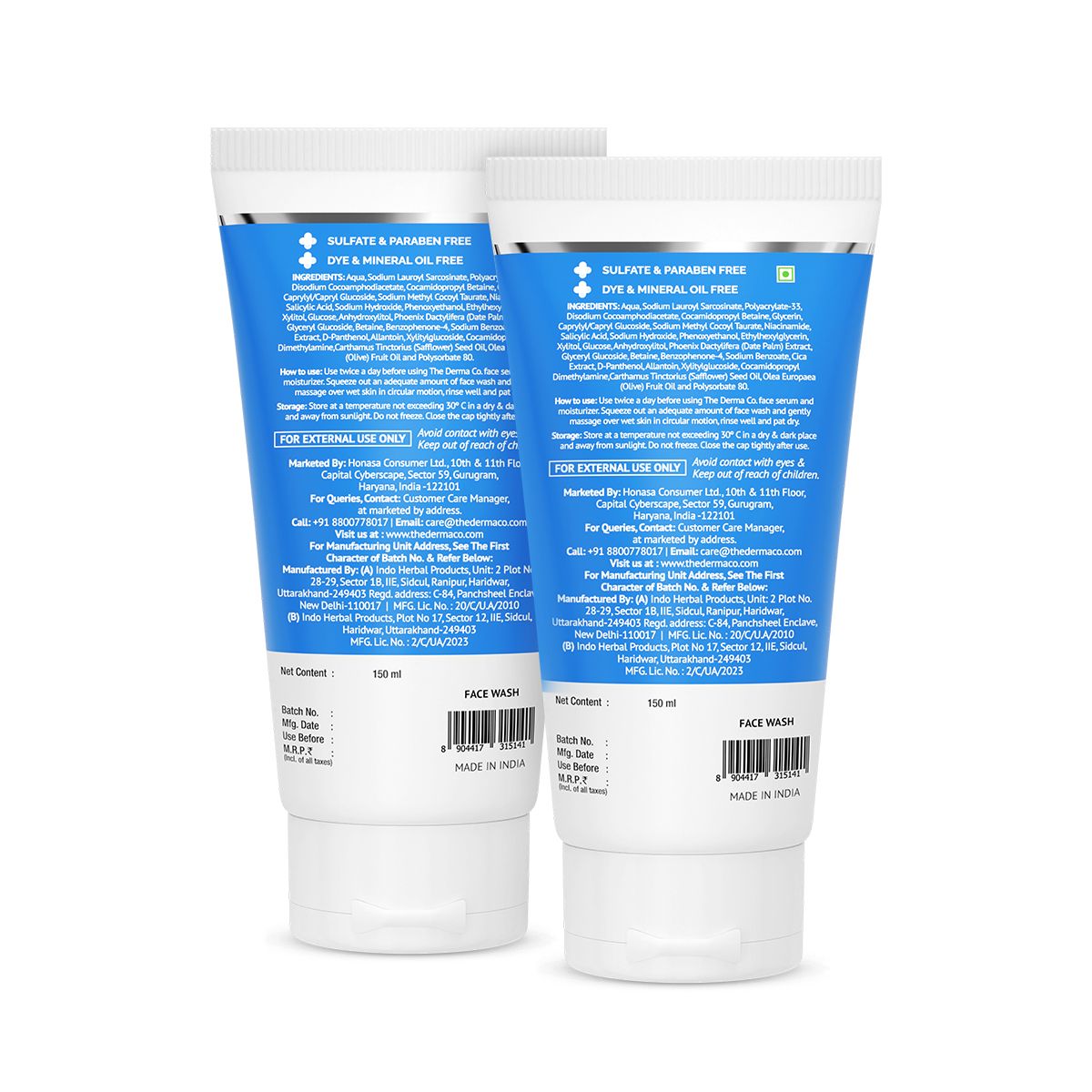 Derma Co 2% Sali-Cinamide Anti-Acne Face Wash