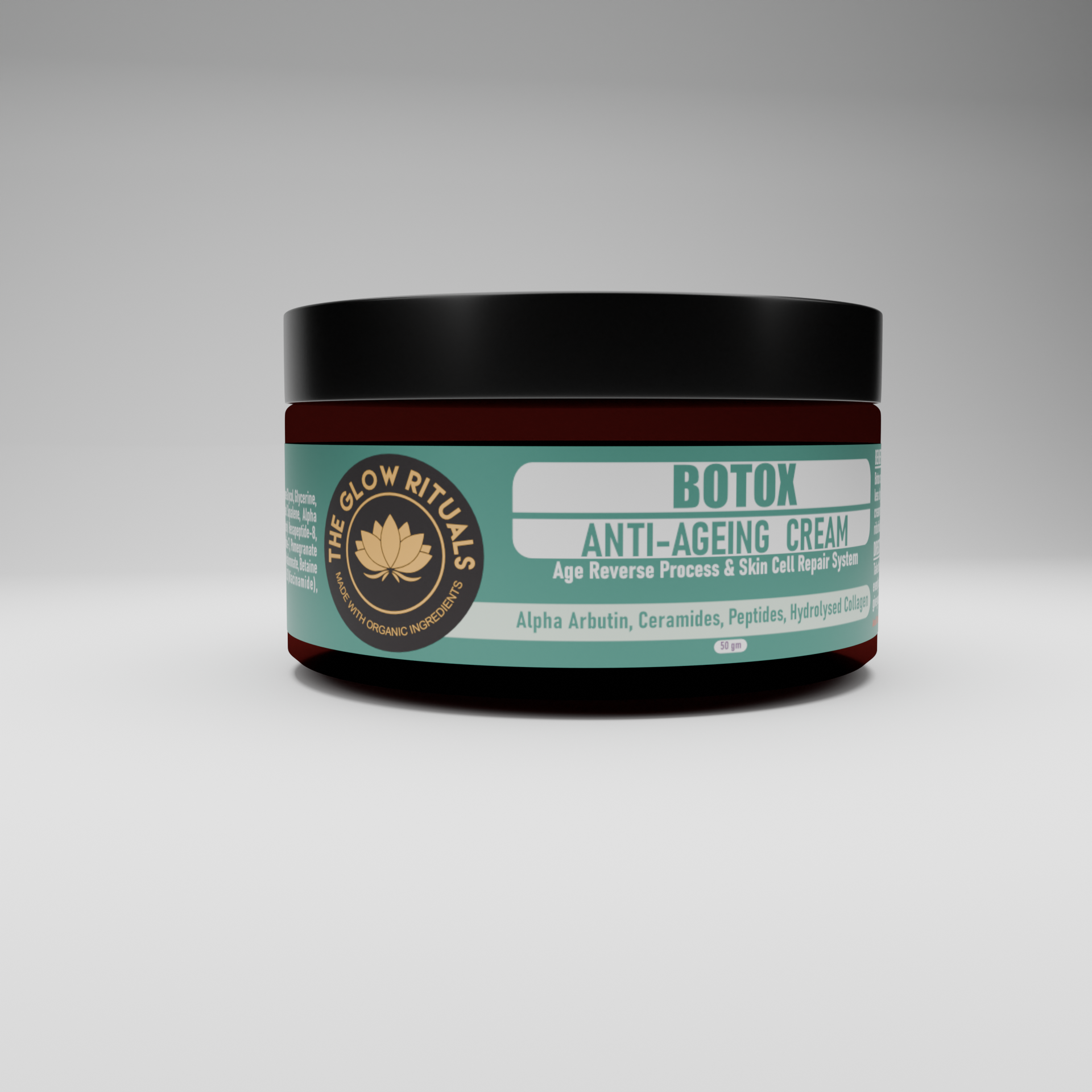 The glow rituals Botox Anti Ageing Cream