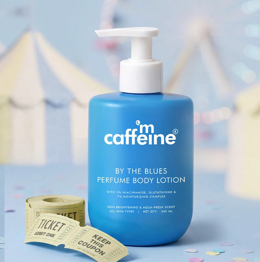 mCaffeine By the Blues Brightening Perfume Body Lotion - 300ml