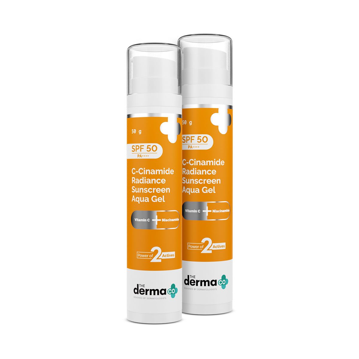Derma Co C-Cinamide Radiance Sunscreen Aqua Gel SPF 50 PA++++
