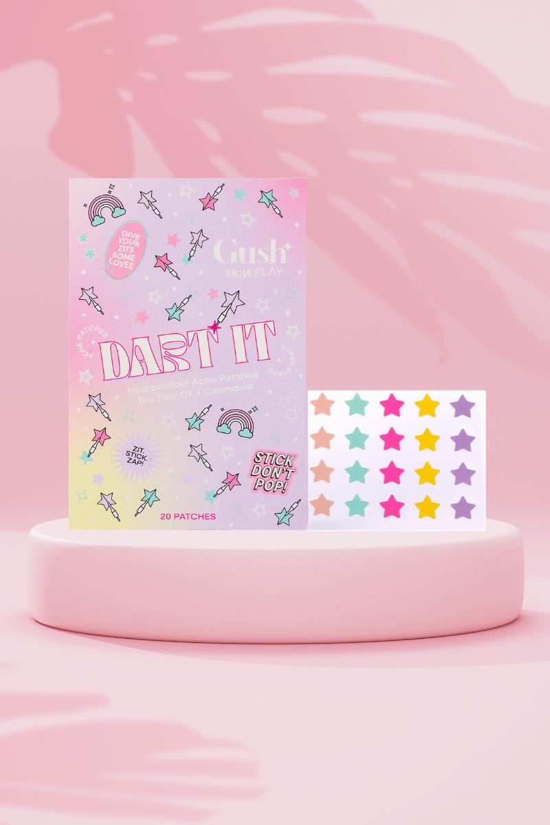 Gush Beauty Dart It Hydrocolloid Pimple Patches- Super Star (5 Colors)