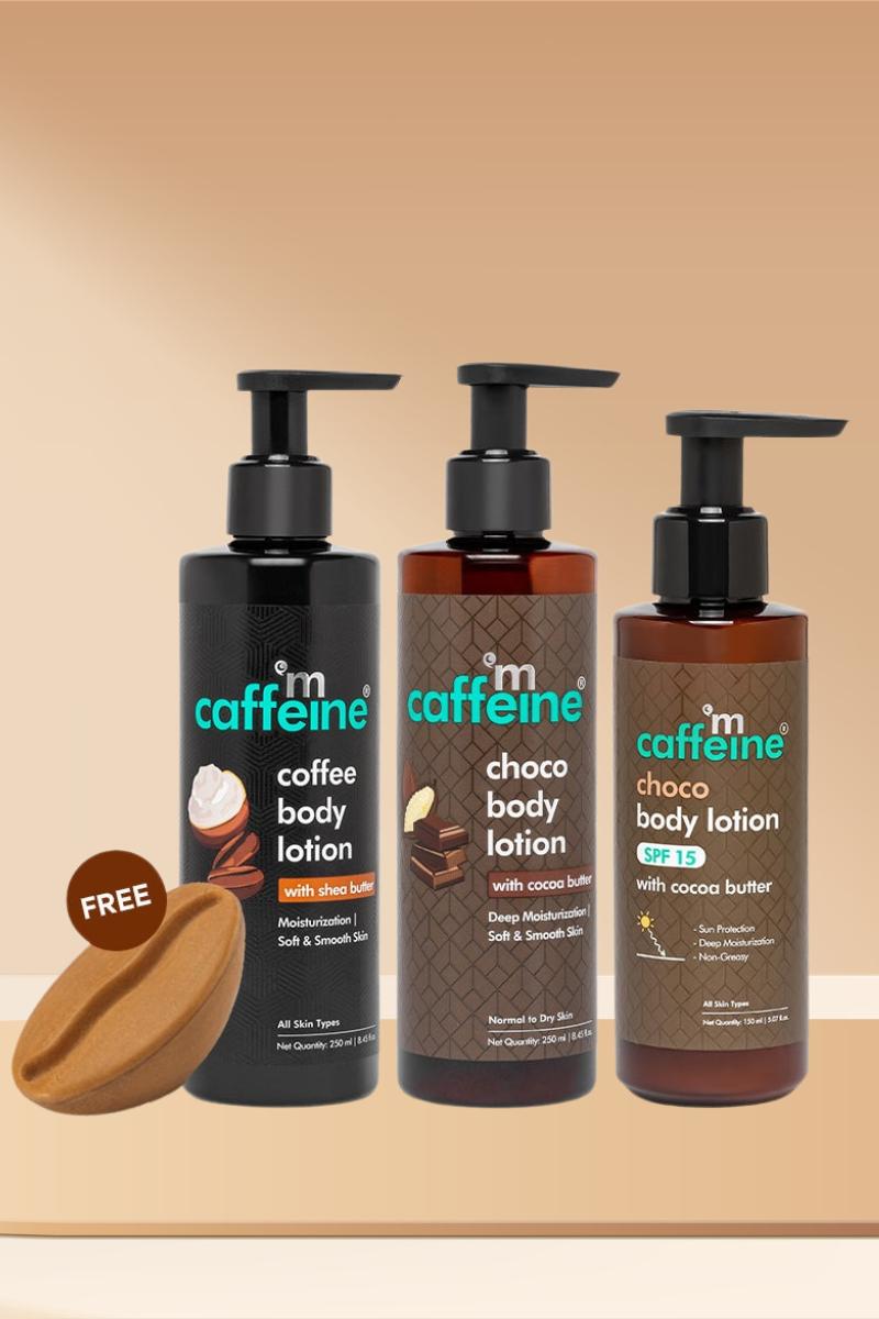 mCaffeine Irresistible Skin Trio with Free Soap