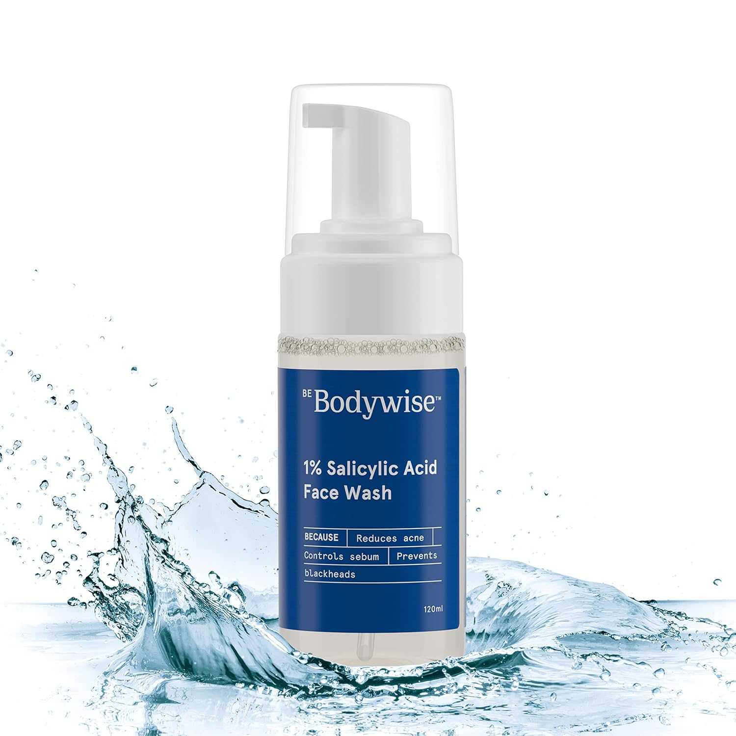 Be Bodywise 1% Salicylic Acid Face Wash (Foam-Based)
