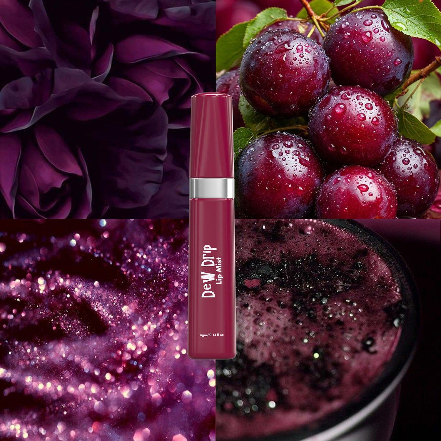 Glam21 Dew Drip Lip Mist, 4gm - Wild Plum