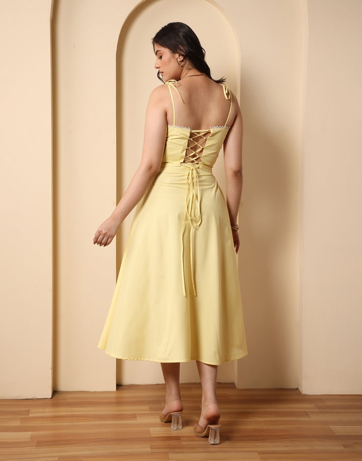 Studio OJS Luna Co-ord-set - Pastel Yellow