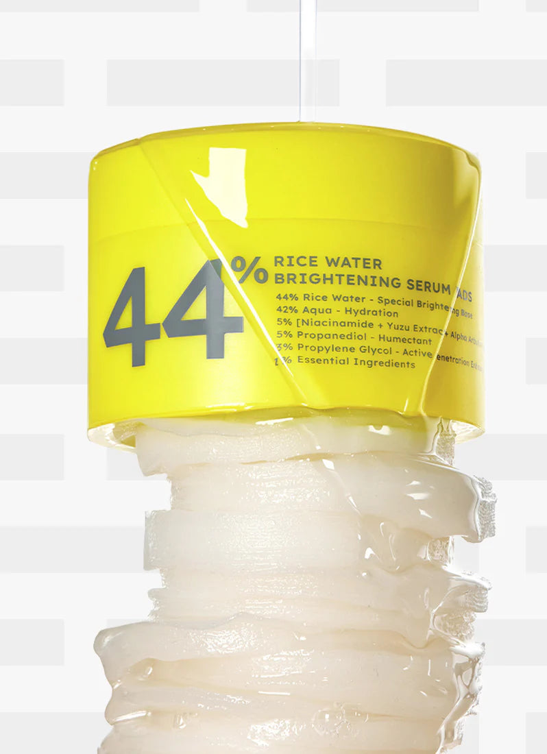 Hyphen 44% Rice Water Brightening Serum Pads - 50 Pads