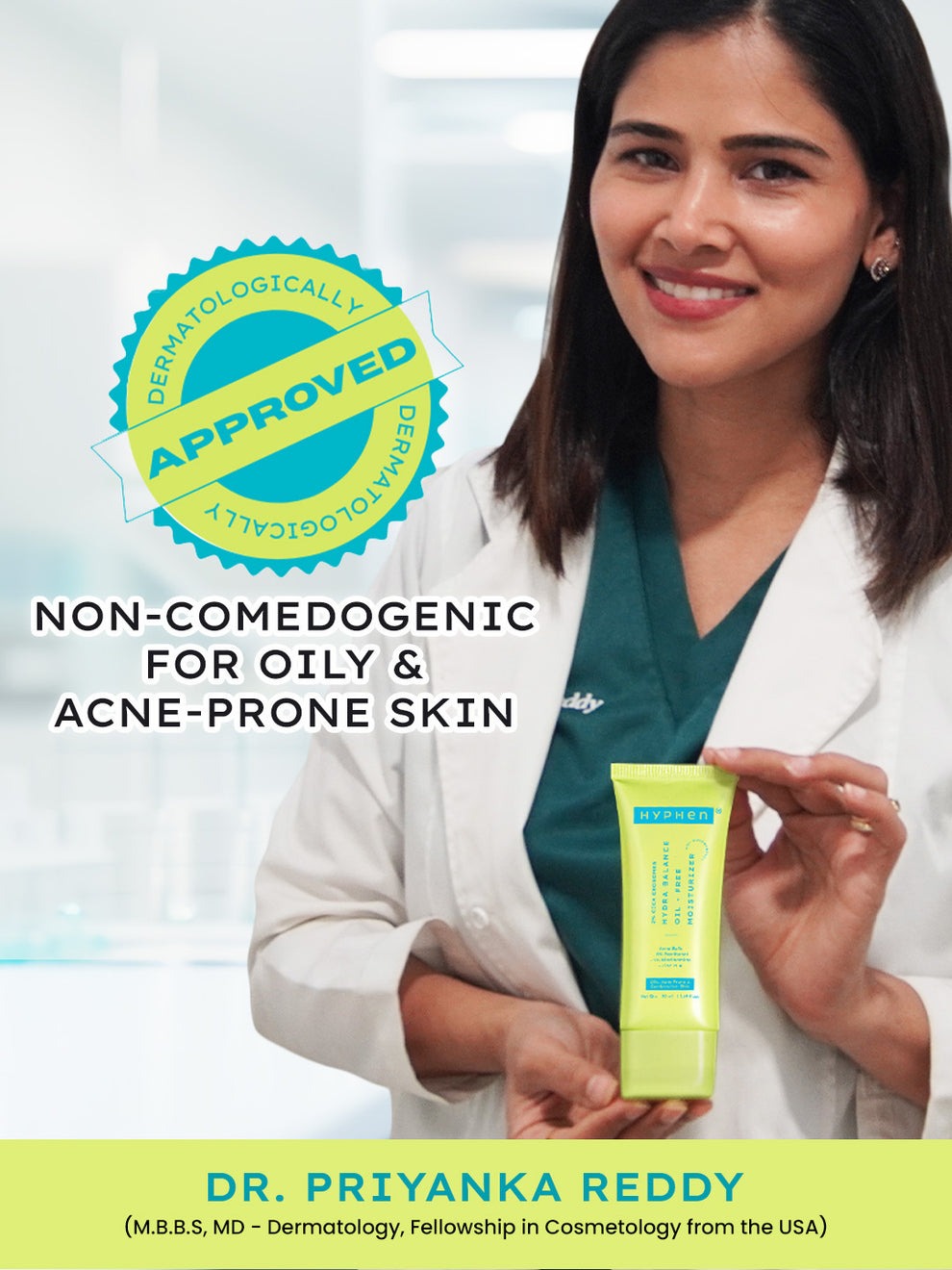 Hyphen 2% Cica Exosomes Oil-Free Moisturizer - 50ml