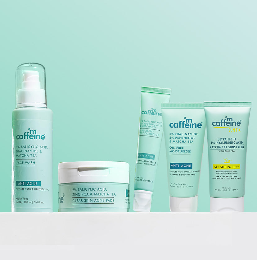 mCaffeine Acne Control Routine
