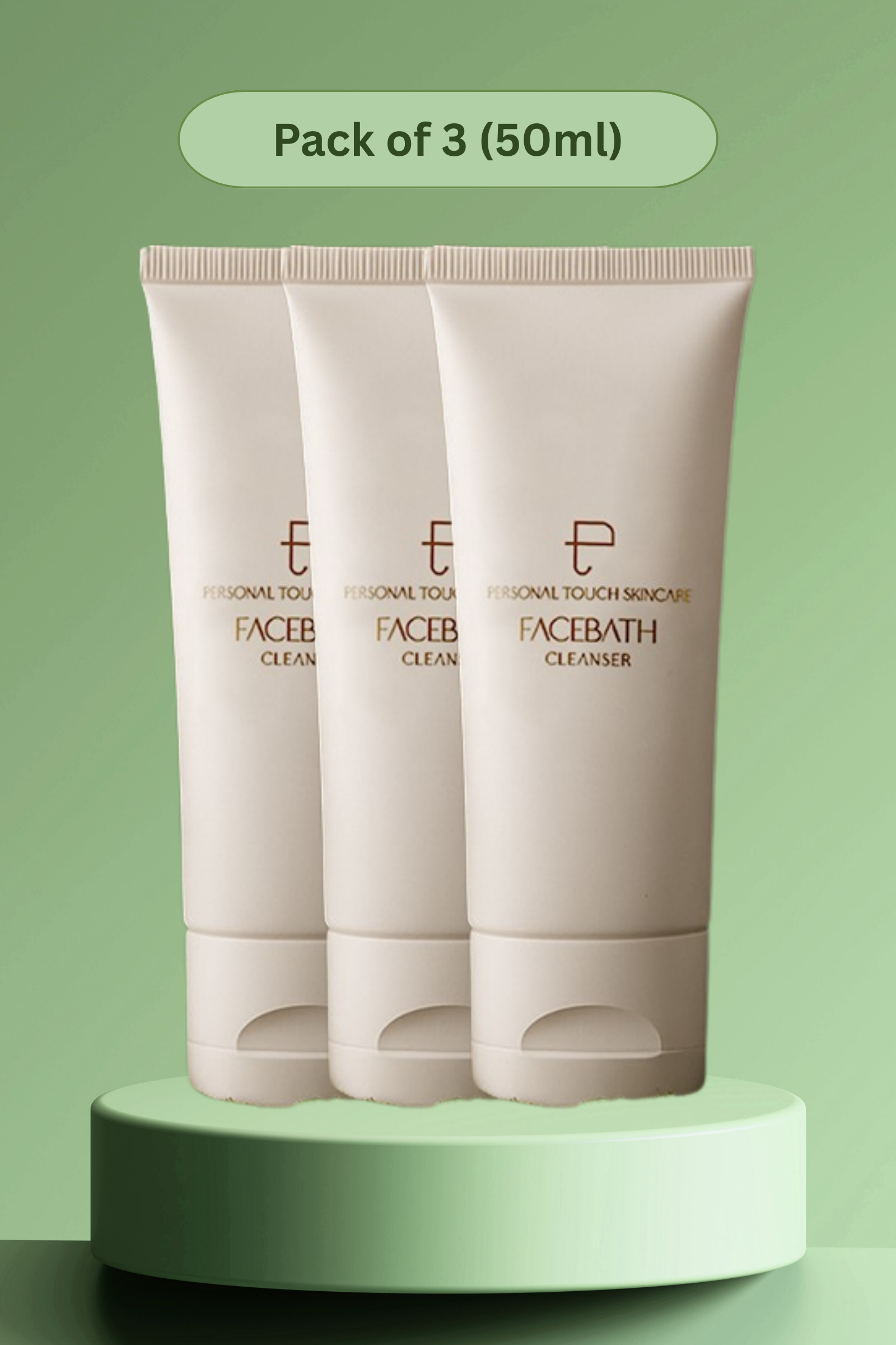 Personal Touch Facebath Deep Cleansing Facewash 50ml - Pack of 3