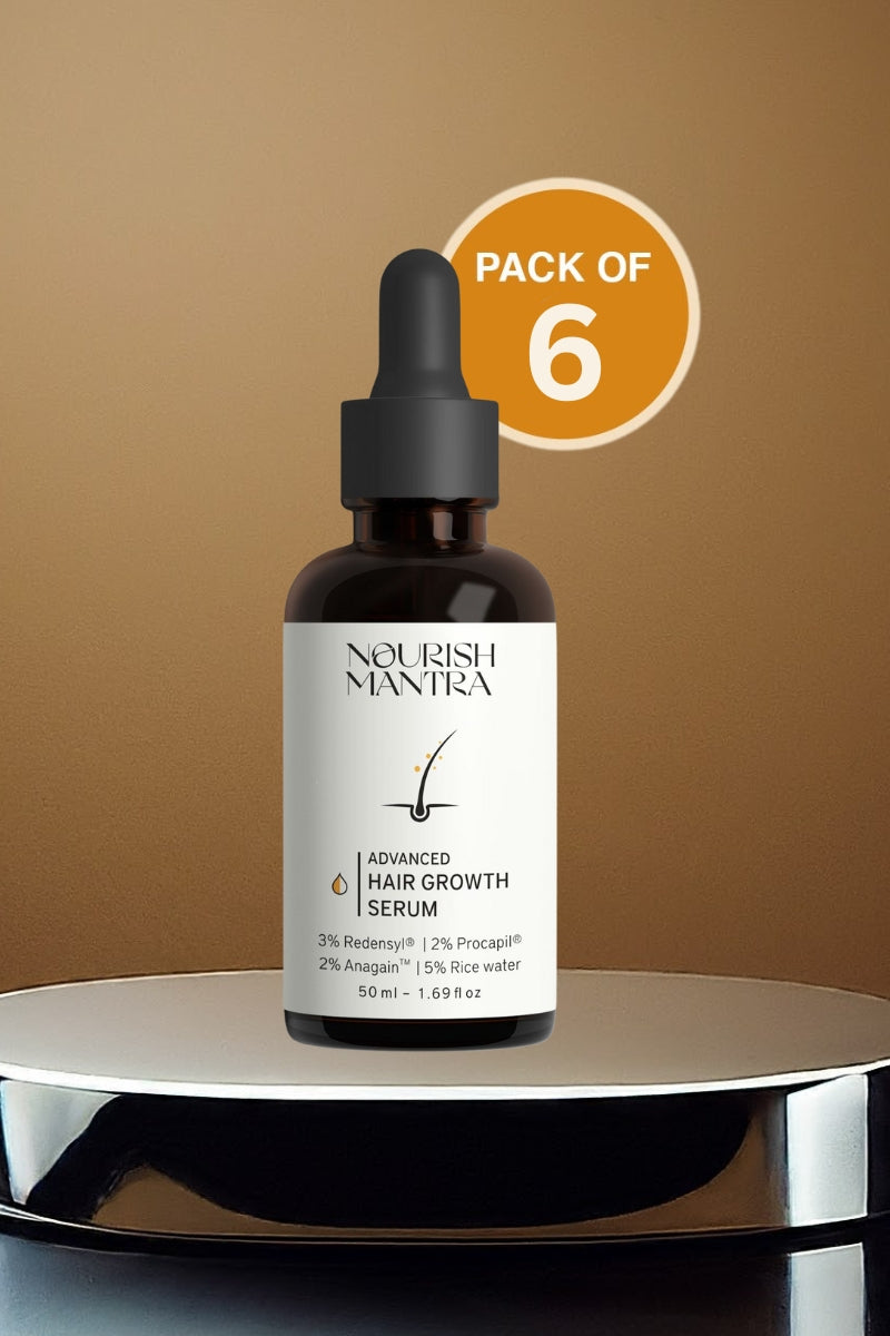 Nourish Mantra Hair Growth Serum - 6 month