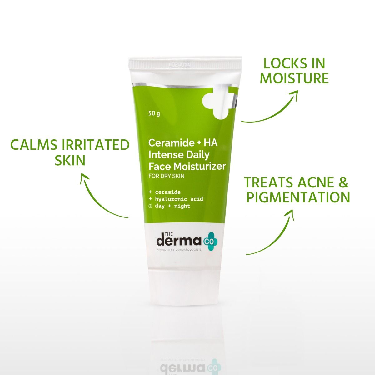Derma Co Ceramide + HA Intense Daily Face Moisturizer 50gm