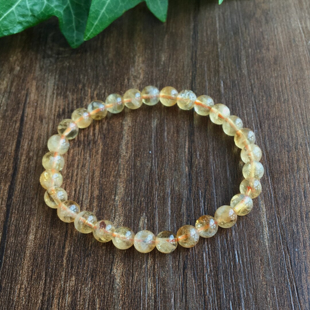 The glow rituals Citrine Positive Energy Bracelet