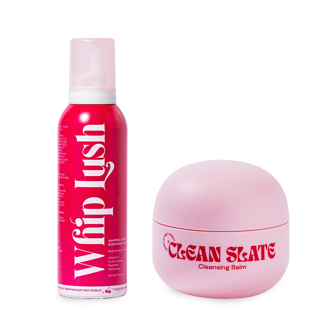 Gush Beauty Whip Lush + Cleansing Balm Combo