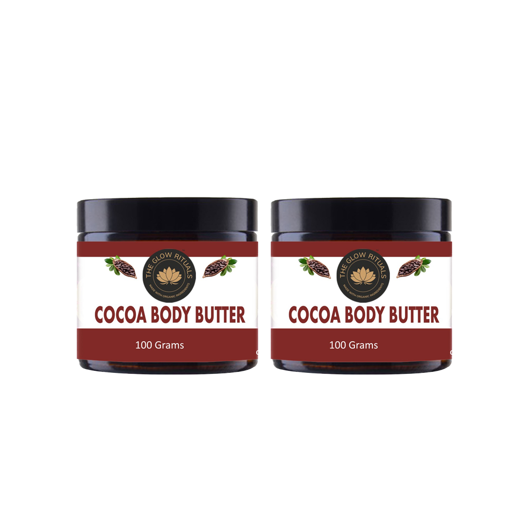 The glow rituals Cocoa Body Butter - 100g (Pack Of 2)