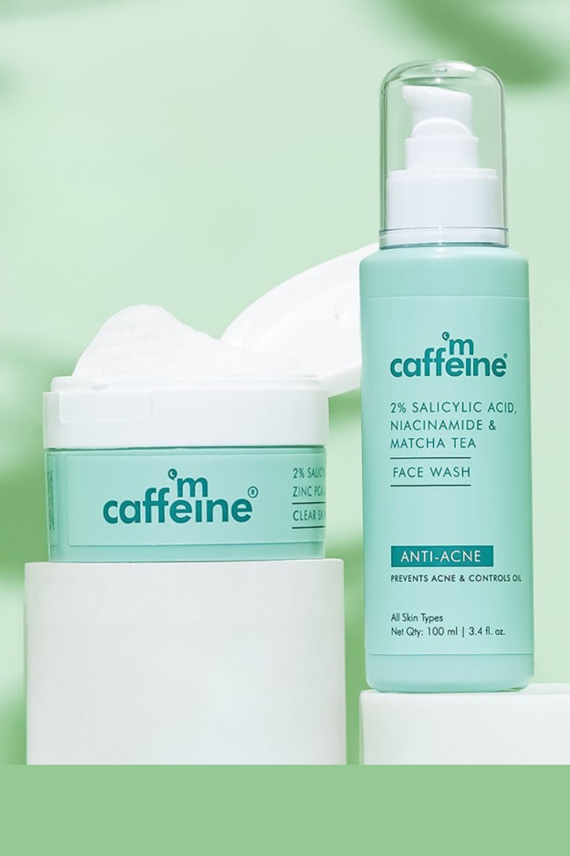 mCaffeine 2 Step Acne Control Kit