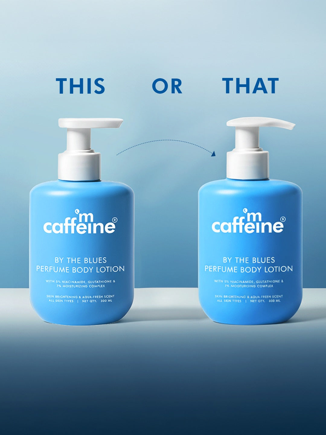 mCaffeine Take A Dip Body wash + Brightening Body Scrub + Brightening Perfume Body Lotion (combo)
