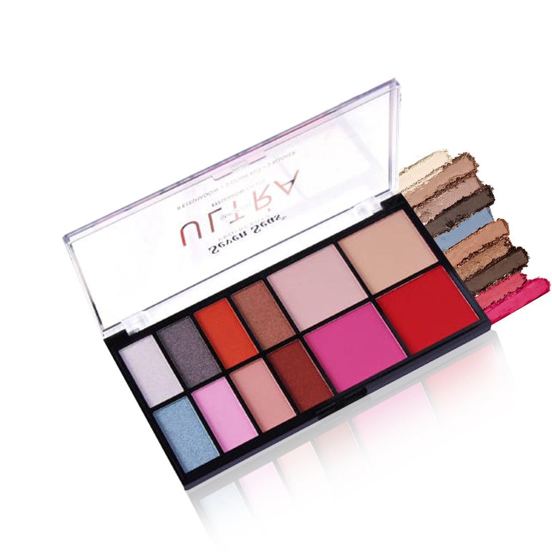 Seven Seas MS-9002-102 - Ultra Smooth Eyeshadow Palette
